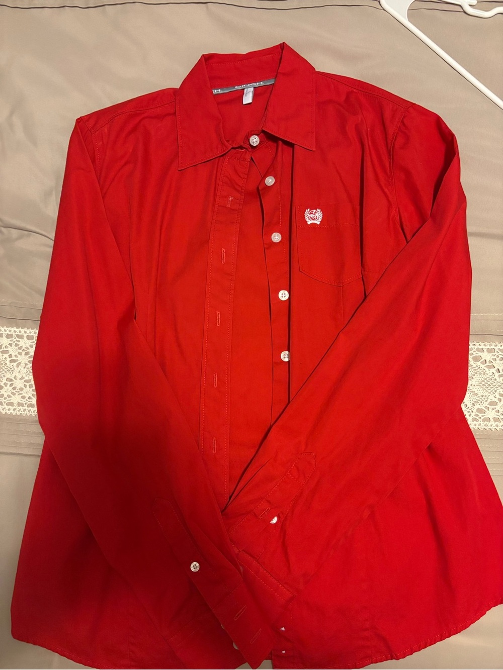 Cinch Red Women’s Button-Up Shirt